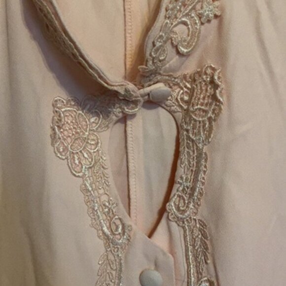 Betsy’s Things Women’s Pink Long Button Front Dress – Size 26W – Made in USA - Picture 3 of 7